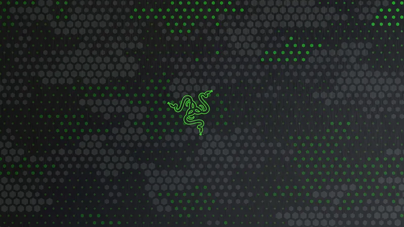Razer深色背景