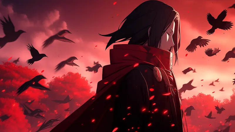Itachi Uchiha AI艺术