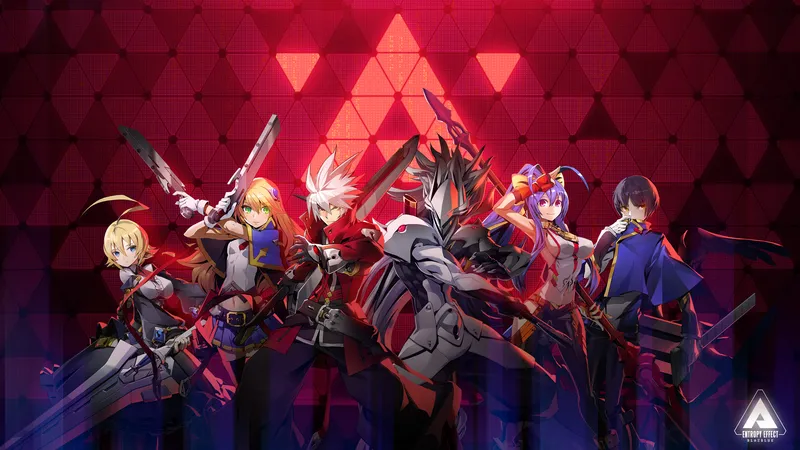BlazBlue熵效应游戏艺术
