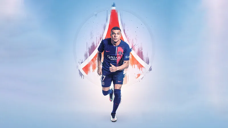 Kylian Mbappé巴黎圣日耳曼