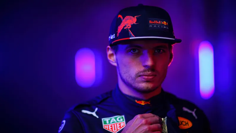 Max Verstappen霓虹灯