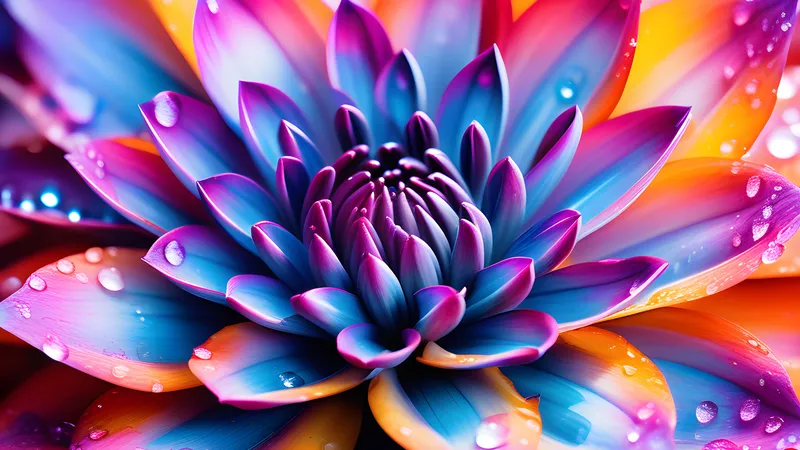 充满活力的非洲菊