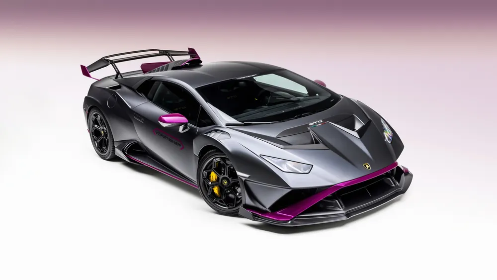 兰博基尼Huracán STO Vorsteiner4K电脑壁纸
