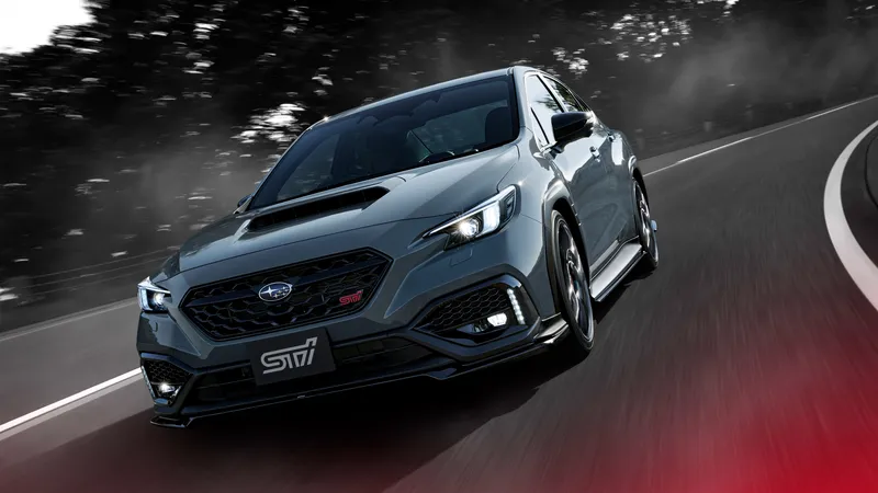 2024斯巴鲁WRX S4 STI运动版