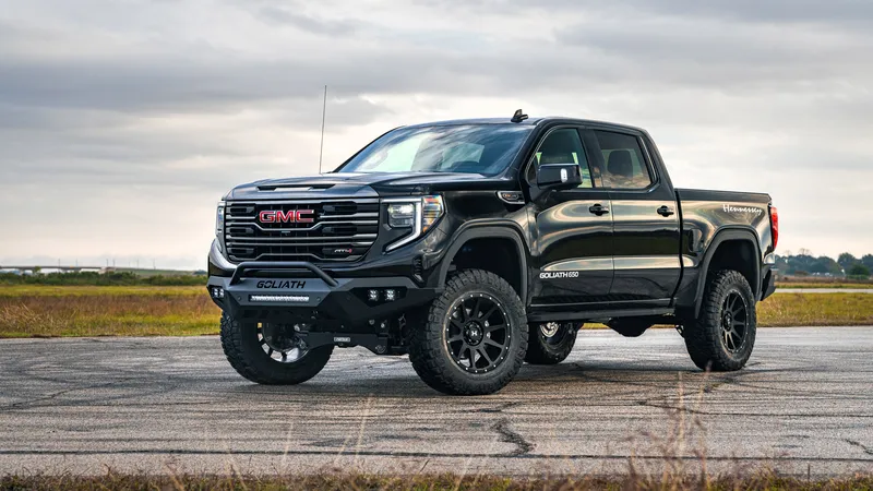 Hennessey的GMC Sierra AT4 GOLIATH 650