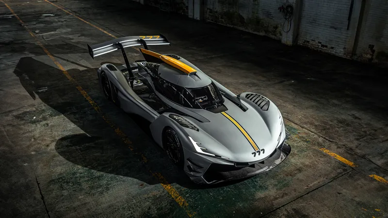 777辆超级跑车概念车