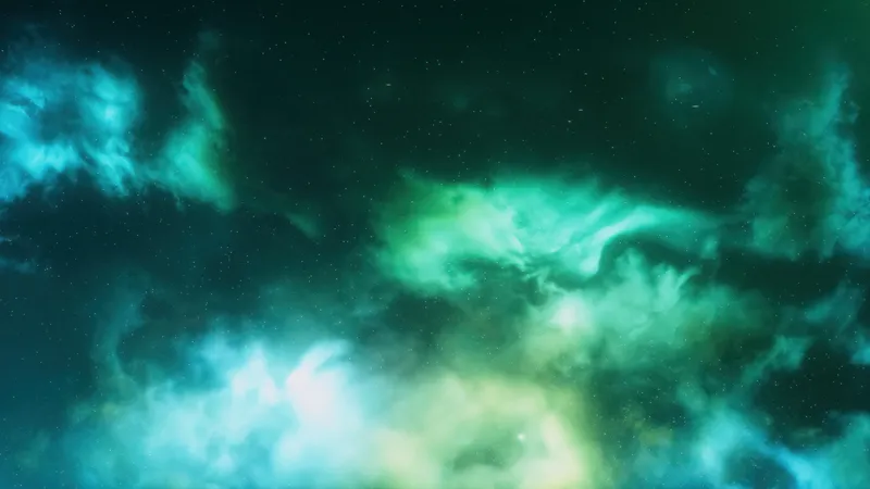 太空摄影绿色美学