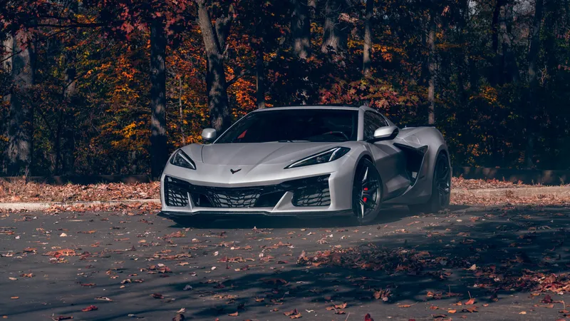 雪佛兰克尔维特Z06超级跑车