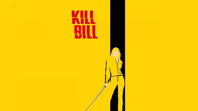 《杀死比尔》电影海报