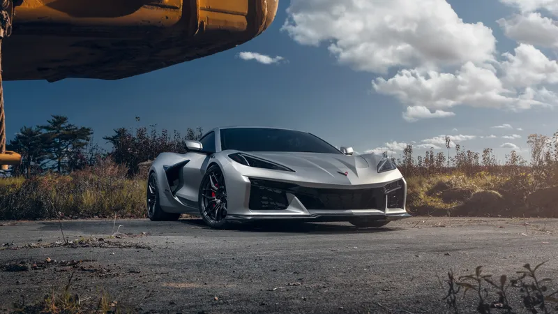 雪佛兰克尔维特Z06美国肌肉车