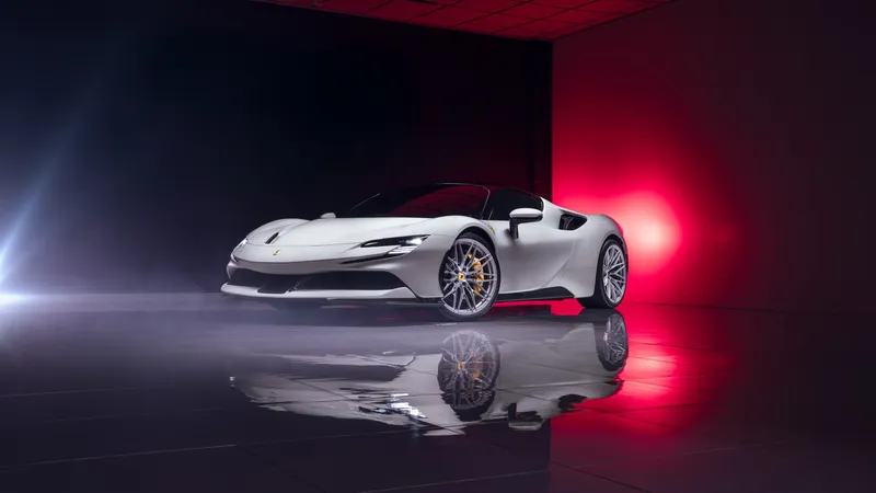 法拉利SF90 Stradale插电式混合动力汽车