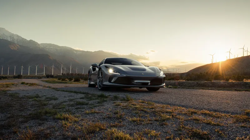 法拉利F8 Tributo跑车