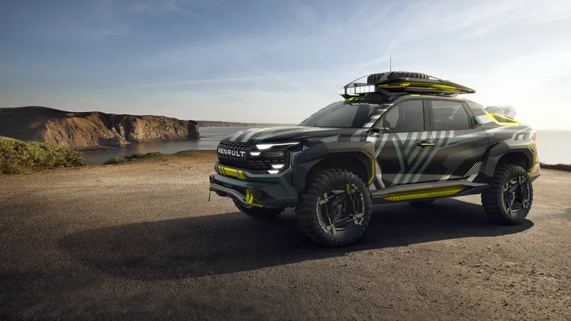 雷诺尼亚加拉概念皮卡