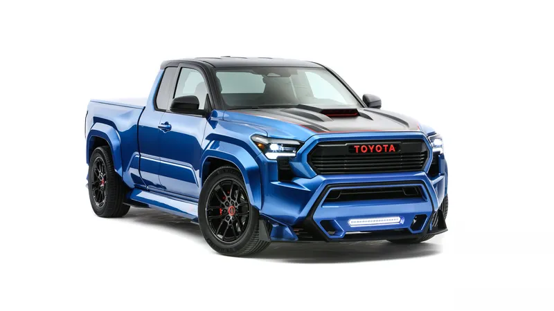 丰田塔科马X-Runner概念电动卡车