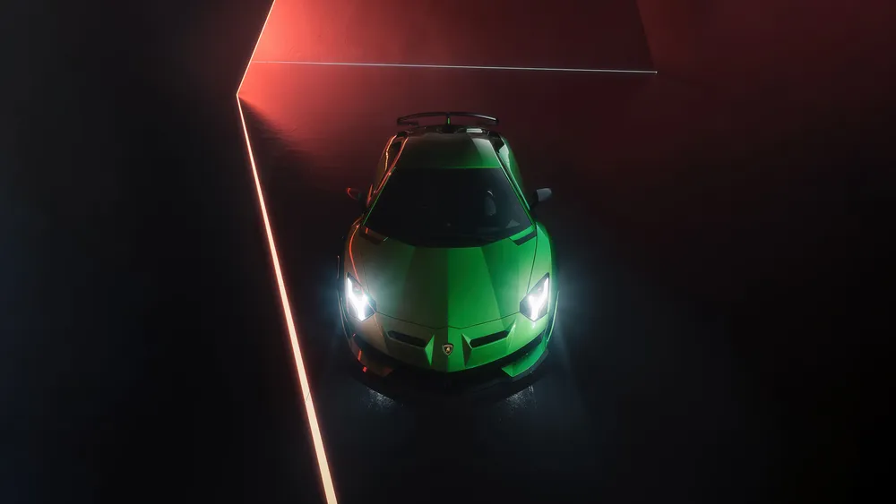 兰博基尼Aventador SVJ CGI4K电脑壁纸