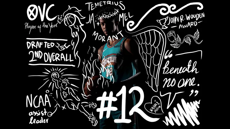 美国篮球运动员Ja Morant