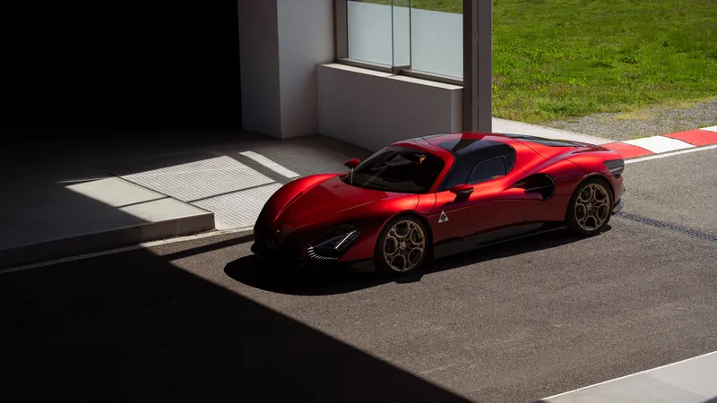 阿尔法·罗密欧33 Stradale悬挂器