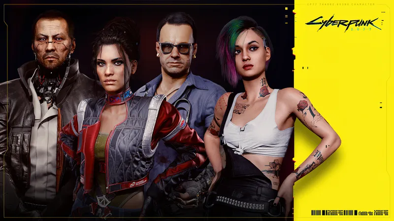 赛博朋克2077个角色