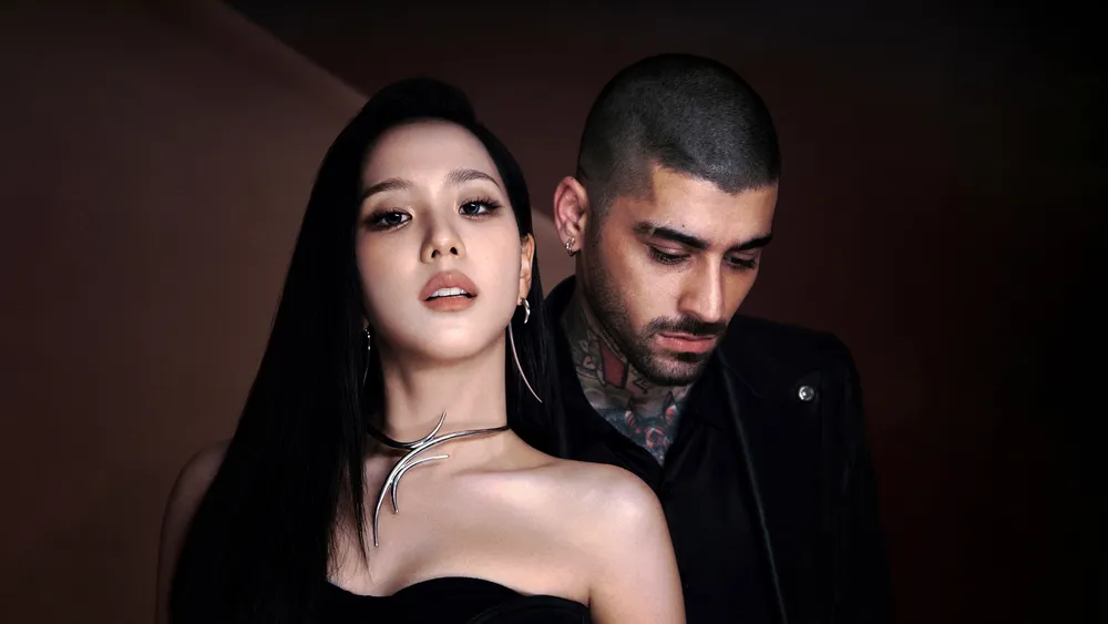 Jisoo x Zayn Malik闭上眼睛4K电脑壁纸