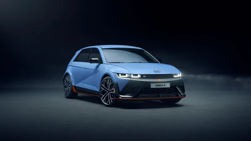 现代Ioniq 5 N性能电动汽车