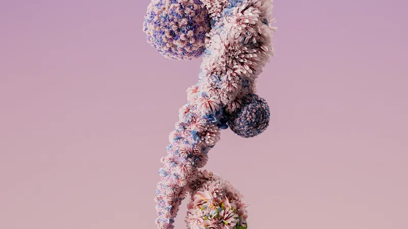 3D艺术粉彩背景