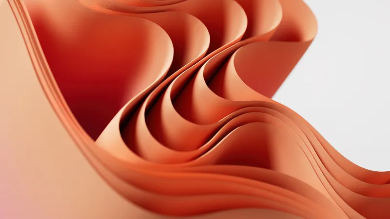 橙色抽象淡橙色