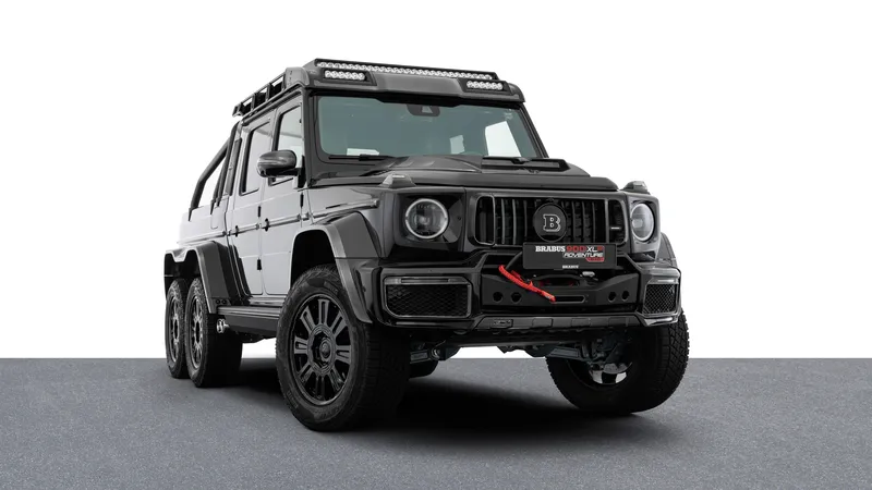Brabus XLP 900 6x6超级黑色越野SUV