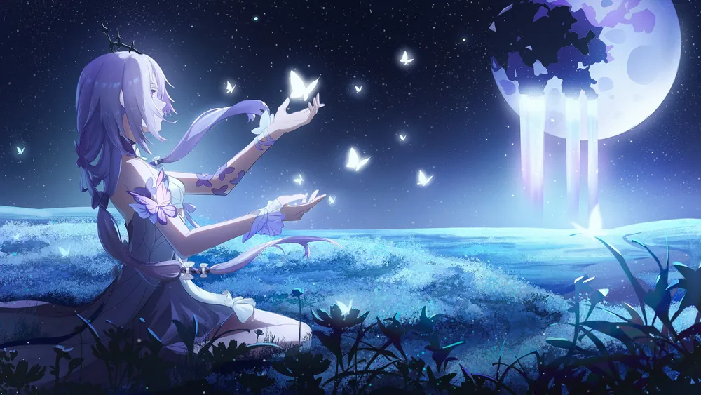 鸿凯：星轨Castorice4K电脑壁纸