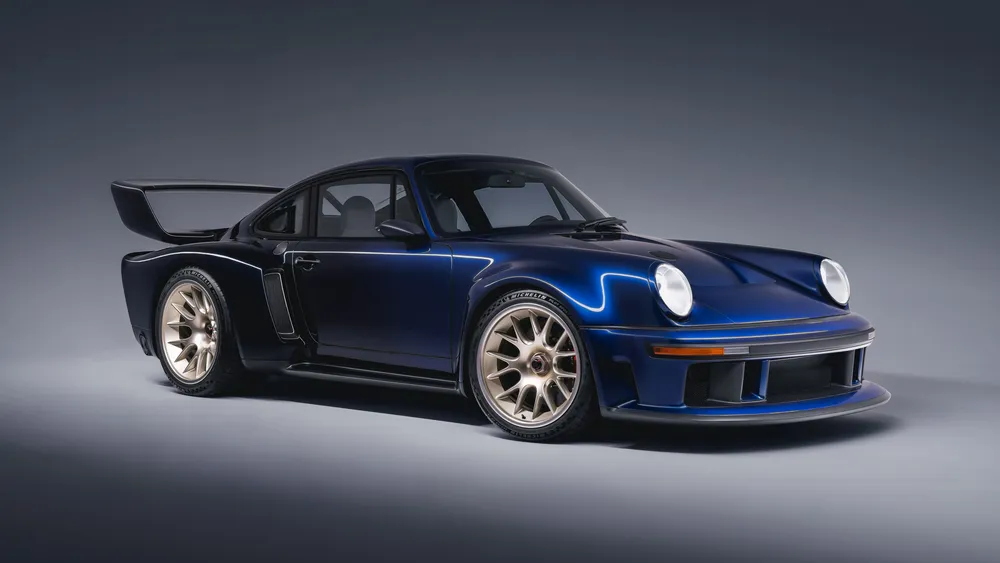 保时捷911歌手DLS Turbo魔法师4K电脑壁纸