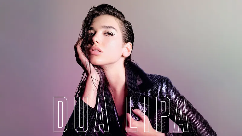 亲吻和化妆Dua Lipa
