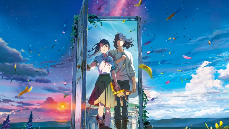 Suzume没有Toshimari动漫电影