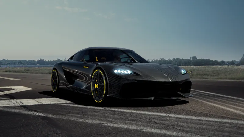 Koenigsegg Gemera碳纤维