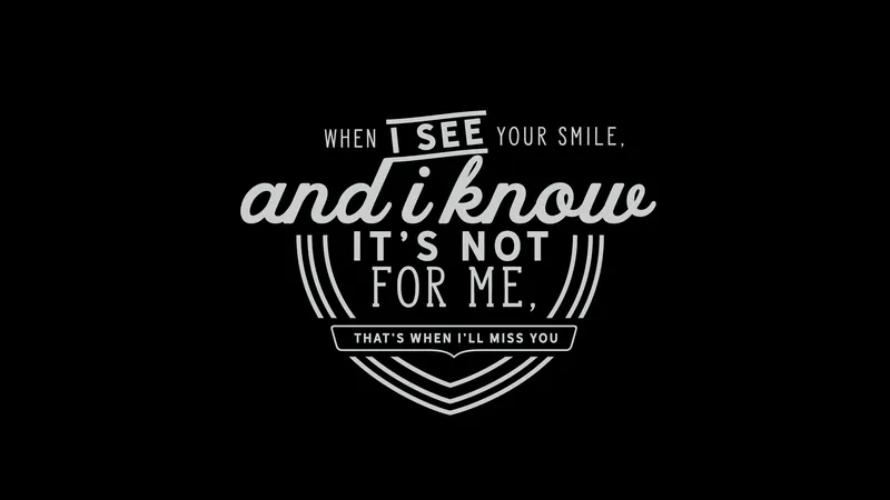 想念你引用黑色背景