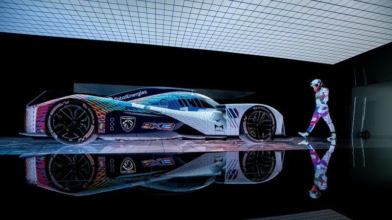 标致9X8电动赛车