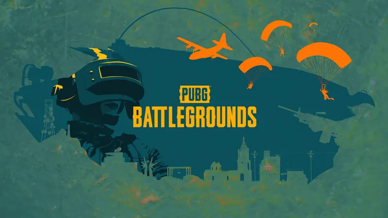 PUBG Erangel地图