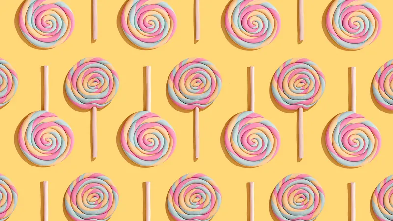 棒棒糖图案