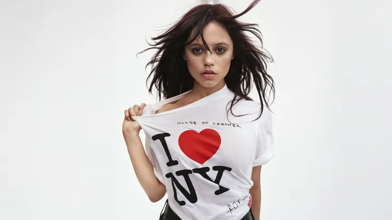 Jenna Ortega我爱纽约