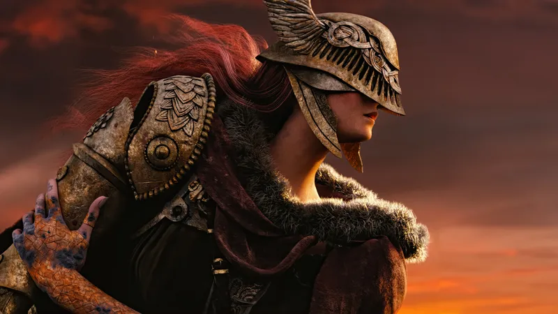 被撕裂的Elden戒指Malenia