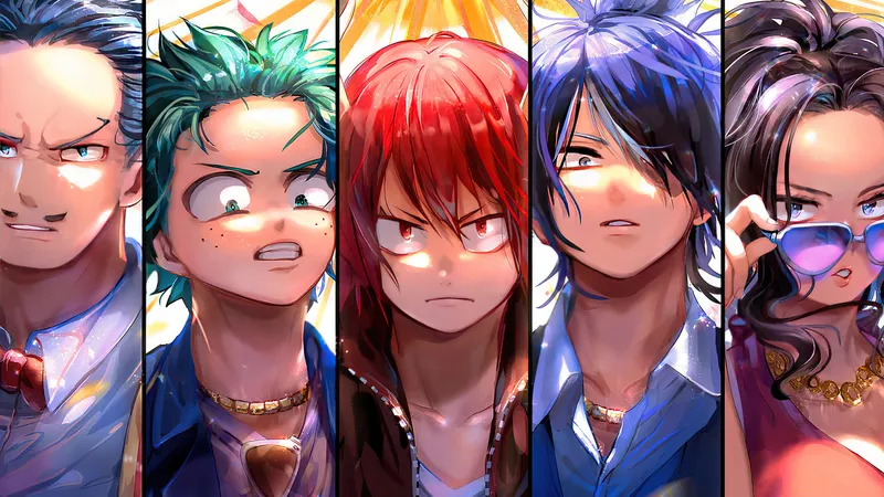 我的英雄学院垂直