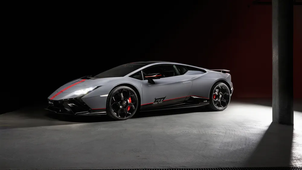 兰博基尼Huracán Tecnica 60周年4K电脑壁纸