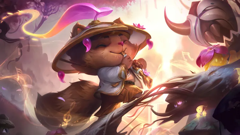 Spirit Blossom Teemo英雄联盟