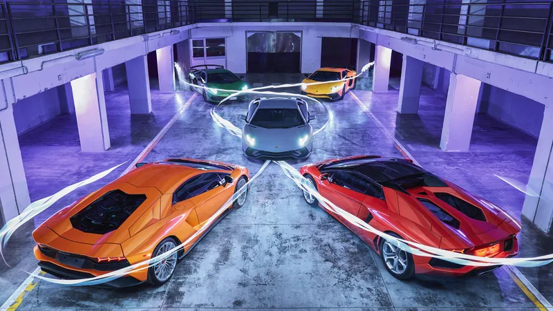 兰博基尼Aventador美学