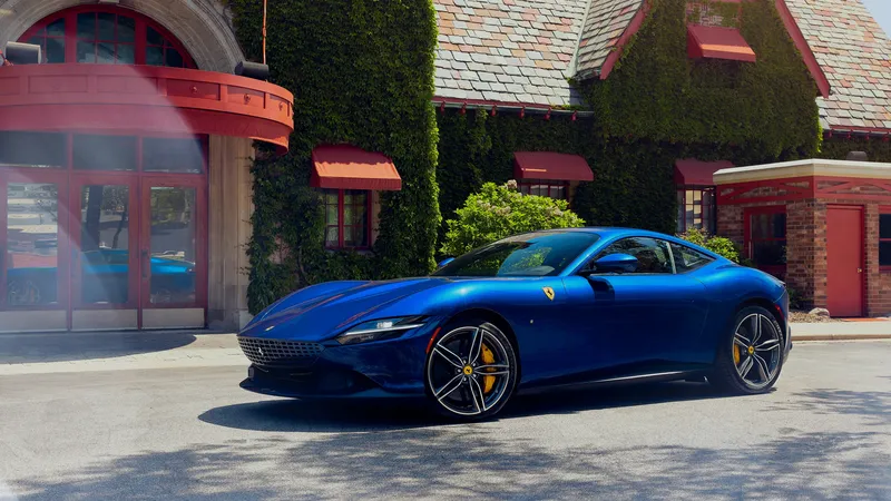 法拉利罗马豪华跑车