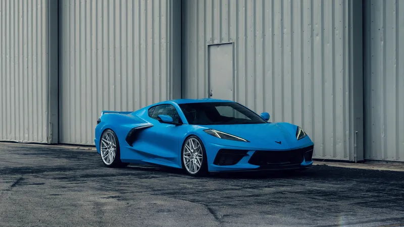 雪佛兰Corvette C8跑车