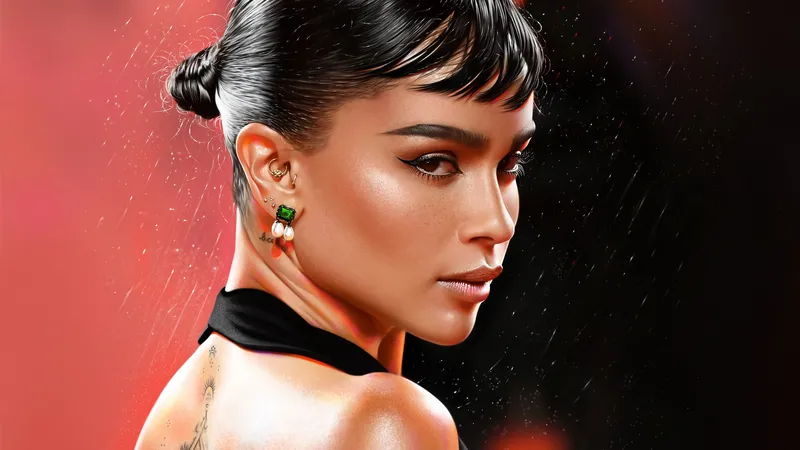 Zoe Kravitz艺术作品