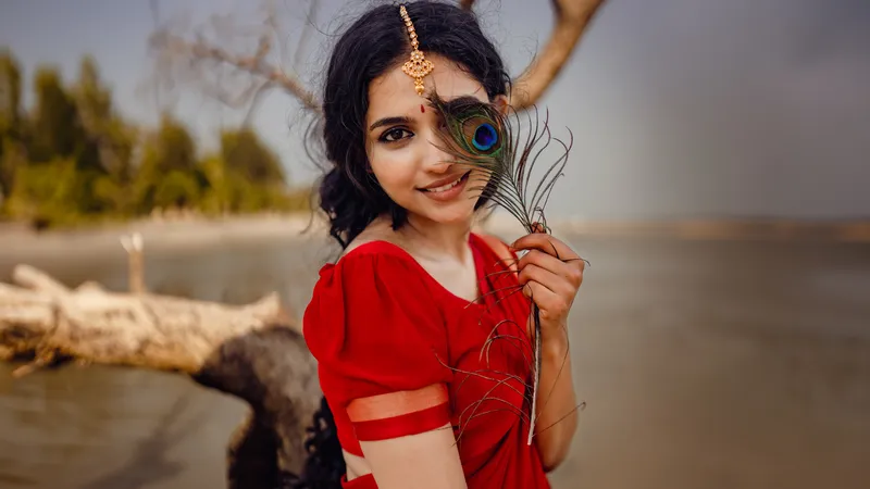 玛米莎·白菊美丽的女演员