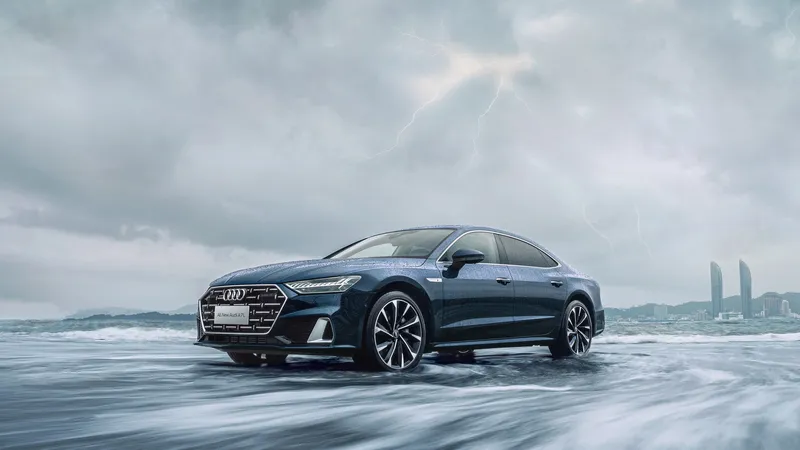 奥迪A7L 55 TFSI四轮驱动S系豪华轿车