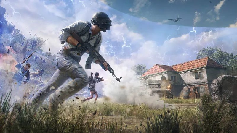 BGMI播放器未知's战场