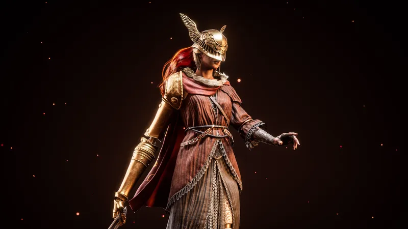 玛莲娜之刃Miquella艺术作品