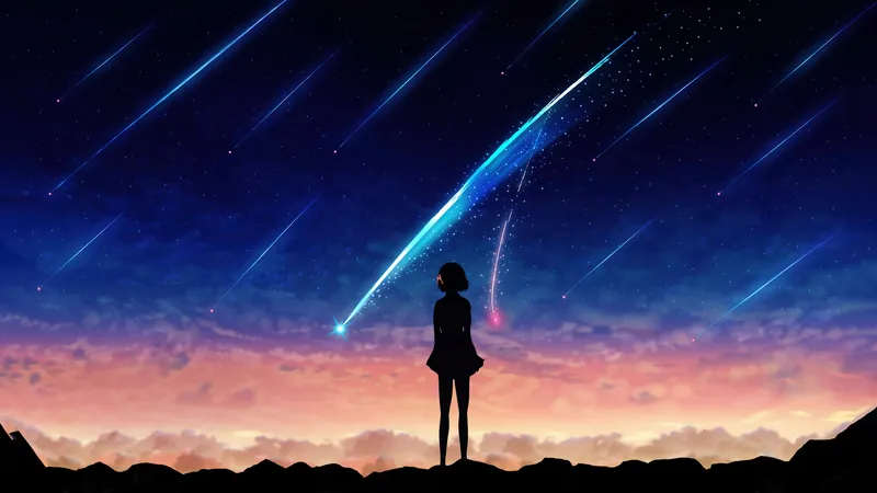 三叶宫美穗剪影